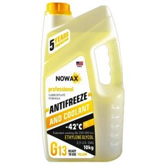 Антифриз желтый NOWAX NX05007 G13 Yellow -42C – 5кг