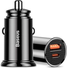 Автомобильное зарядное устройство для телефона Baseus Quick Charge 3.0 быстрая зарядка