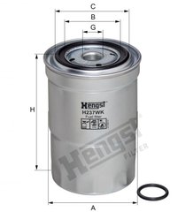 Фільтр палива HENGST H237WK (WF8341) (Pajero-III 3,2DI-D >00г)