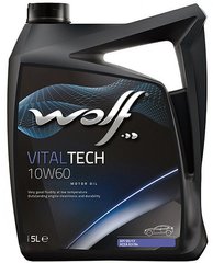 Моторное масло WOLF Vitaltech 10W-60 - 5л