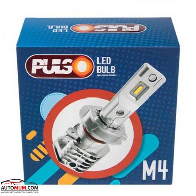 Світлодіодні лампи PULSO M4 H4 -12-24v-2шт