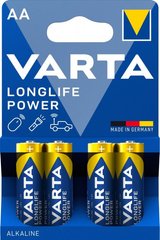 VARTA Long Life AA LR6 Батарейка щелочная LR03, AA
