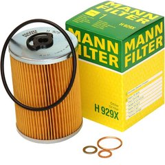 Фильтр масла MANN H929x (L20011) (MB >93г)