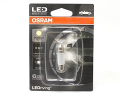 OSRAM 6499WW CW - BL1 Светодиодные лампы premium - 12V 1W 41mm (SV8,5)